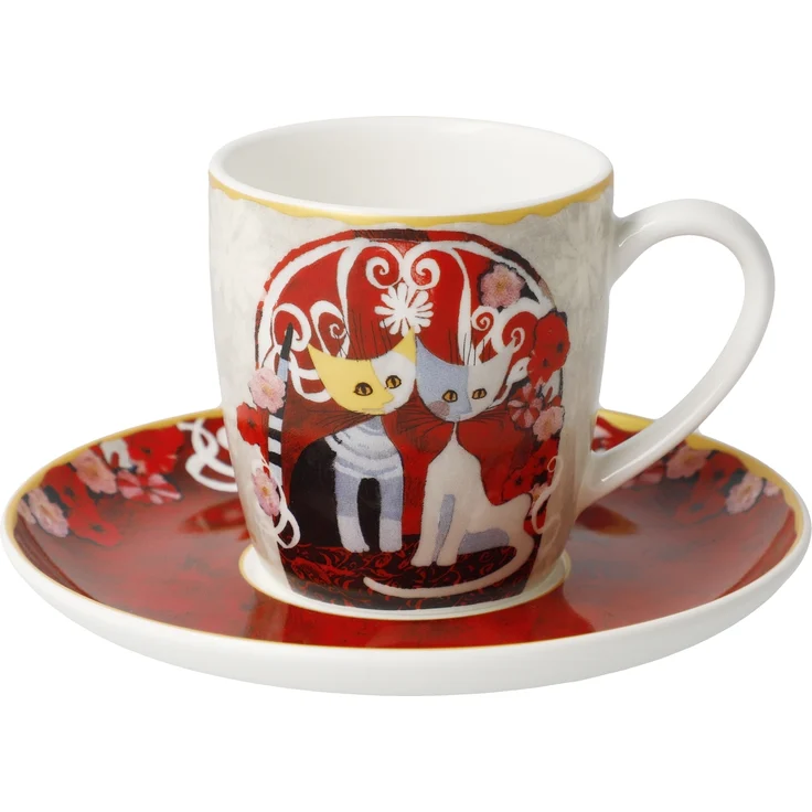 Goebel Tasse Espressotasse R. Wachtmeister -Templi dell' amore, 1-tlg, Porzellan – Bild 1