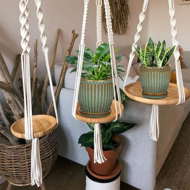 Übertopf 2er Set Keramik Drainageloch Untersetzer 15cm 13cm Dunkelblau – Bild 5