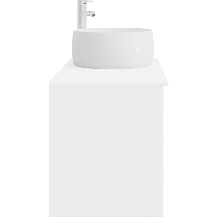 vidaXL Wandmontiertes Badezimmermöbel-Set 2 stk. Weiß 3403920 – Bild 5