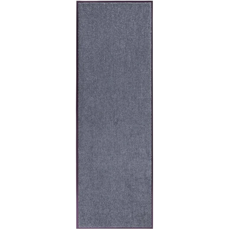 Waschbare Fußmatte Wash & Clean - grau - 120x180x0,7cm – Bild 2
