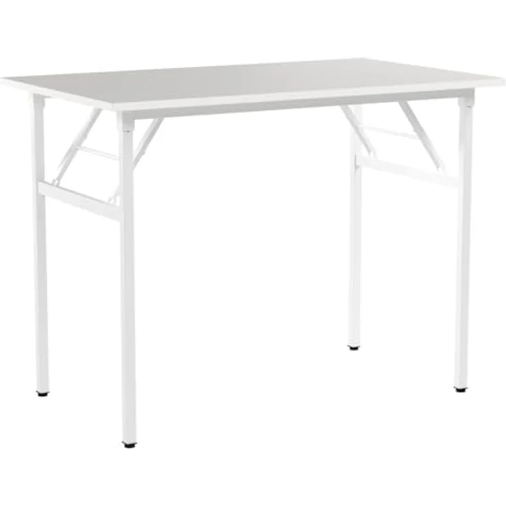 SogesHome Klapptisch Computertisch 100 x 60 x 75 cm PC Tisch Schreibtisch Bürotisch Büroarbeitsplatz für Home Office Verwendung Schreibtisch Esstisch Konferenztisch – Bild 6