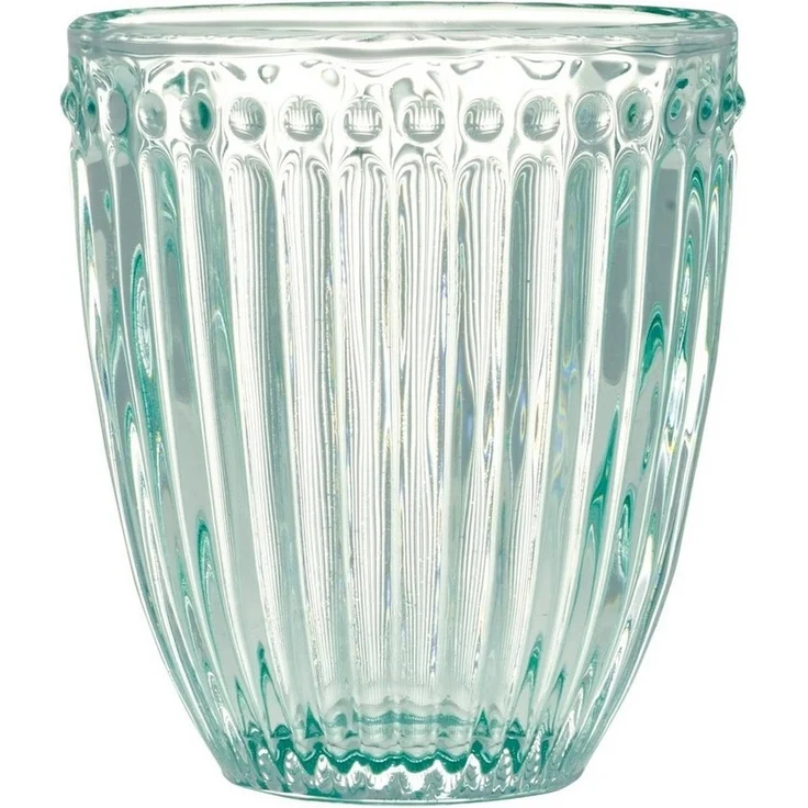 Greengate Glas Alice Glass Water cool mint 9 cm, Glass – Bild 3