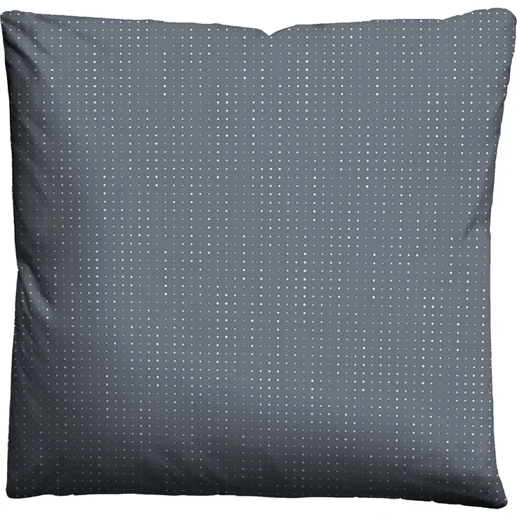 biberna 0636047 Mako-Satin Bettwäsche PUNKTE - MIX & MATCH, blau, 1x 155x200 cm + 1x 80x80 cm – Bild 3