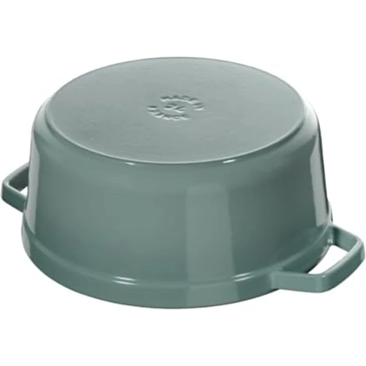 Staub Staub runder Gusseisentopf 5,2l Eukalyptus 1023968 – Bild 3