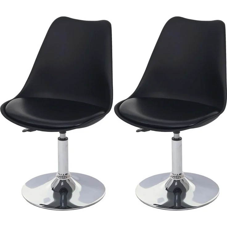 MCW Esszimmerstuhl Vaasa T501-2-h (Set, 2 St), 2er-Set, Frei drehbar um 360°, Höhenverstellbar – Bild 1