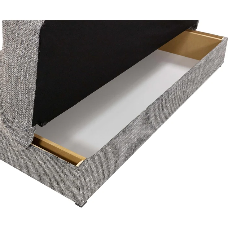 Sofa Hortens mit Bettkasten und Schlaffunktion (Farbe: Lawa 01) – Bild 5
