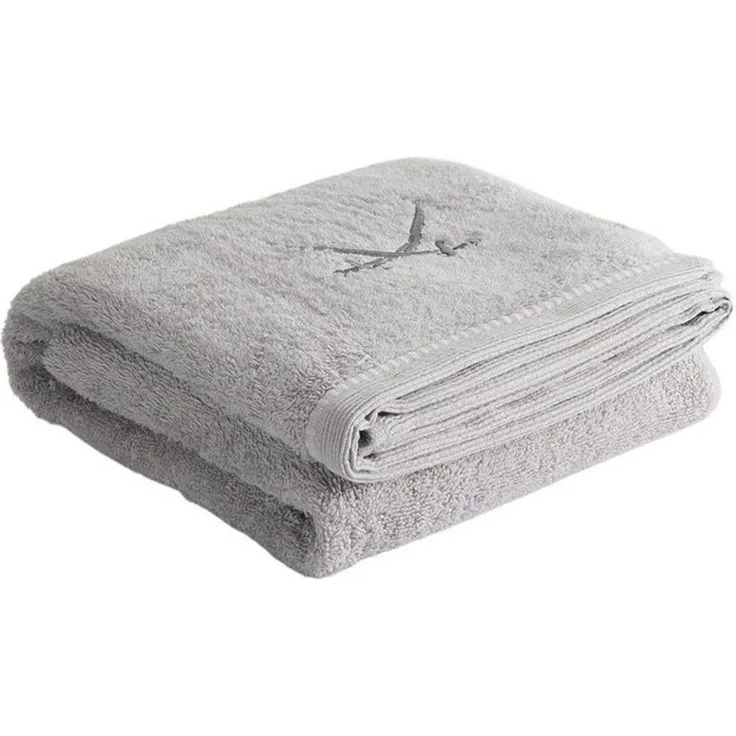 Sansibar Sylt Duschtuch Sansibar Sylt Badetuch Saunatuch Frottier-Serie „Classic“, mit hochwertiger Sansibar Säbel-Stickerei