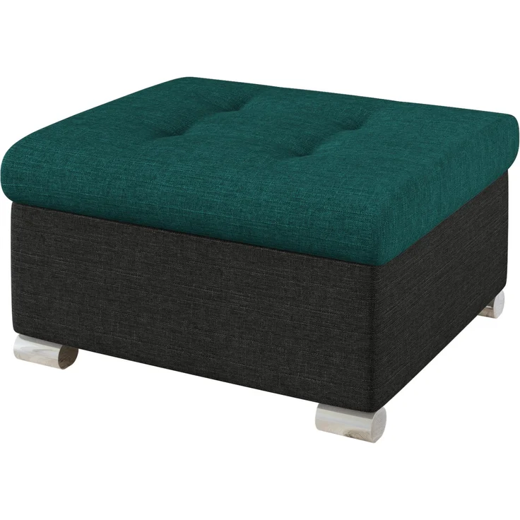 Polsterhocker Niko Klein (Farbe: Soul 20 + Soul 13) – Bild 1