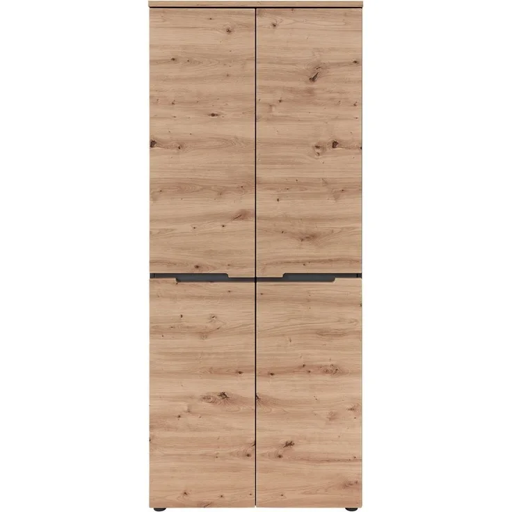 Schuhschrank Garderobenschrank Memphis 2-türig Artisan Eiche Graphit