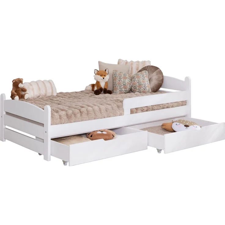 Kinderbett Einzelbett "Mello" 90x200 Kiefer massiv
