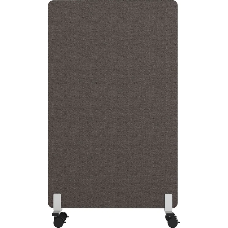 Rheinland Möbel FocusWall STWR1014 – Akustik-Stellwand 1000×1400 mm in Stofffarbe Blizzard inkl. Rollen – Mobile Schreibtisch-Trennwand für Büro & Homeoffice – Schallschutz – Made in Germany – Bild 1