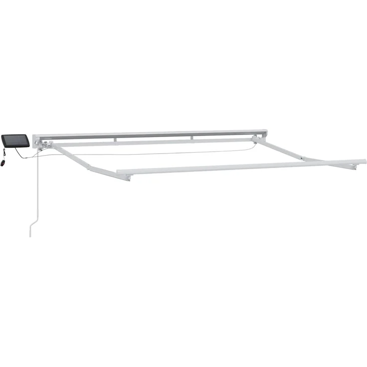vidaXL Manueller Markisenrahmen mit LEDs 2,5 x 2 m 3420504 – Bild 4