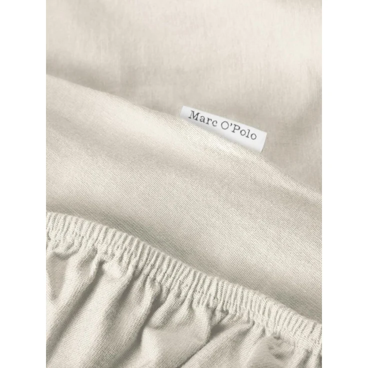 Marc O'Polo Home Spannbettlaken Premium Organic Jersey, Baumwolle-Elasthan, Gummizug: rundum, (1 Stück), aus GOTS-zertifizierter Baumwolle Jersey-Stretch – Bild 4