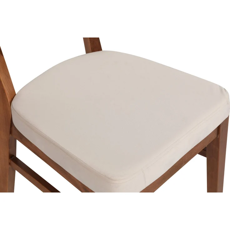 Skye Decor 'Elma 760 V2' Stuhlset (2-teilig), Walnuss / Beige, 41,5 x 86 x 43,5 cm – Bild 9