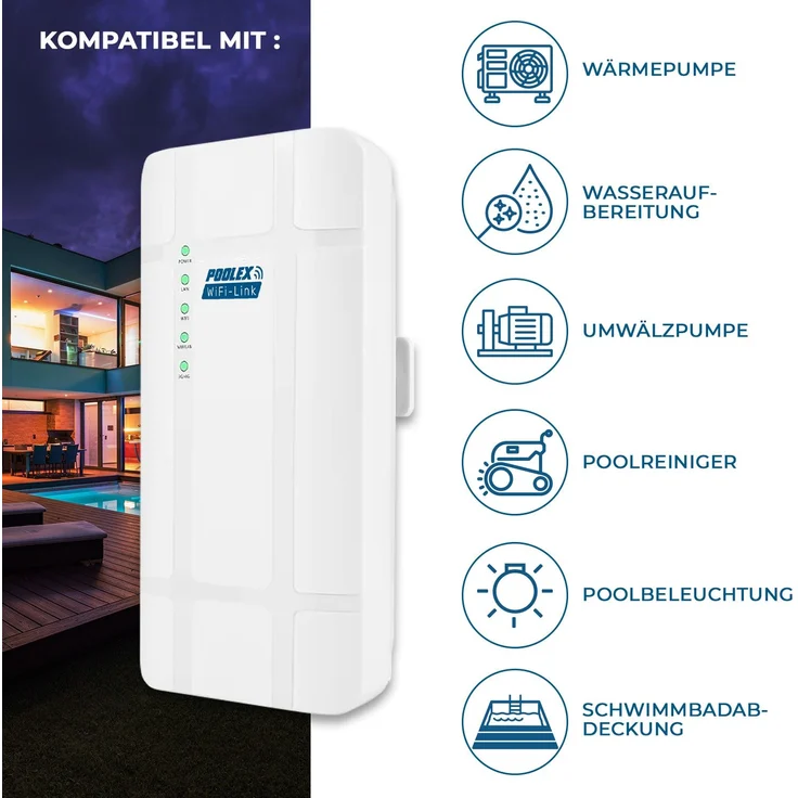 Poolex Swimmingpool WiFi Link 4G – Bild 2