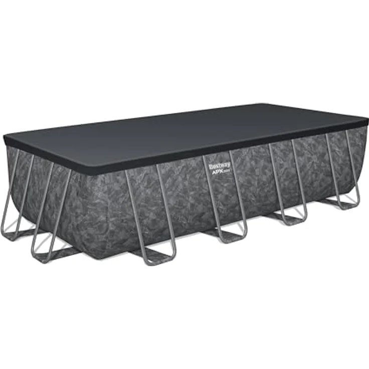 Bestway Frame-Pool-Set 'APX365™', 549 x 274 x 132 cm, robustes TriTech®-Material, mit Sandfilteranlage und Polar-Shield™ Ganzjahresschutz, Wasserkapazität 16.477 l – Bild 8
