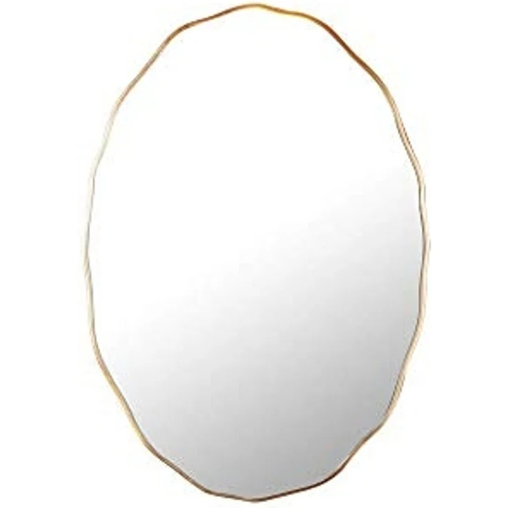 riess-ambiente Wandspiegel ELEGANCIA 100cm gold, variabel aufhängbar – Bild 7