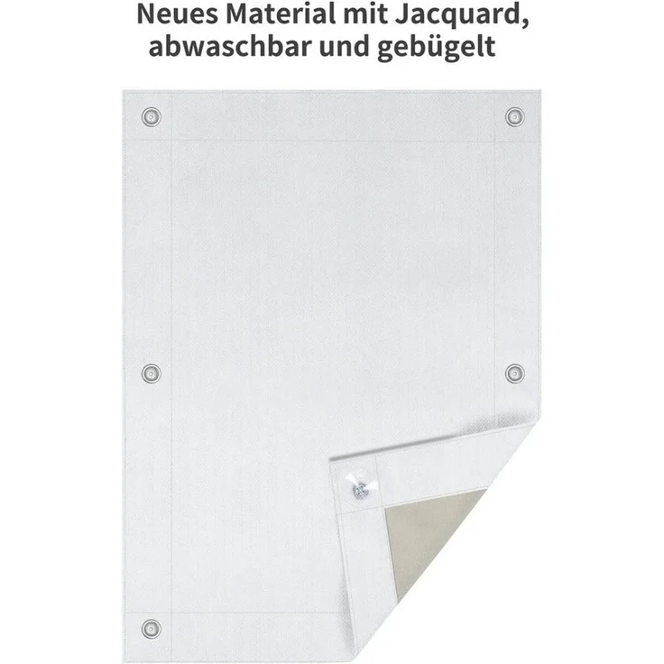 Dachfensterrollo, Woltu, 1x Thermorollo Dachfenster ohne Bohren, mit Saugnapf – Bild 3