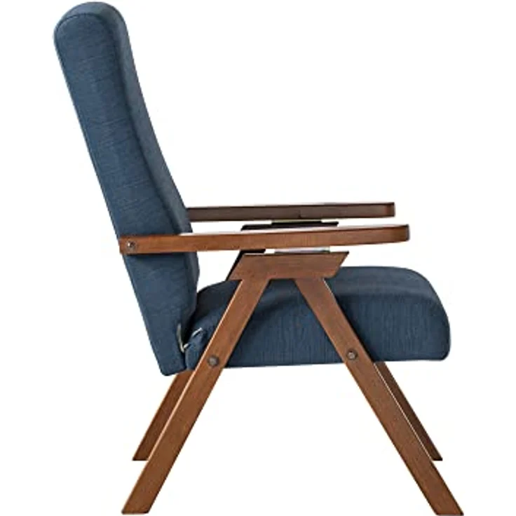 ESSEGI SRL Flamme Sessel, Buche, blau, Large – Bild 5