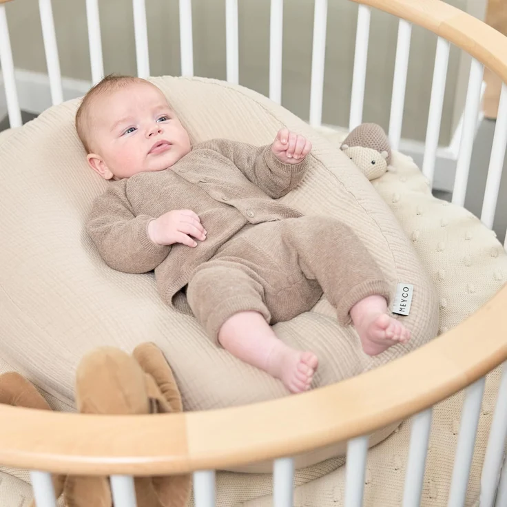 Meyco Baby Uni Relaxbezug Stillkissen - Pre-Washed – Bild 8