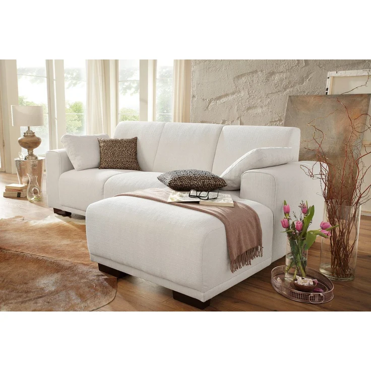 Home affaire Ecksofa Bornholm inkl. 2 Kissen, Stellmaße 234x162 cm L-Form, Recamiere wahlweise links oder rechts bestellbar – Bild 5