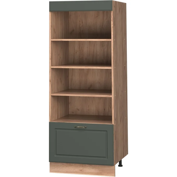 Küchenregal Fame-Line Grün-Gold Landhaus/Goldkraft Eiche 60 cm Vicco – Bild 1