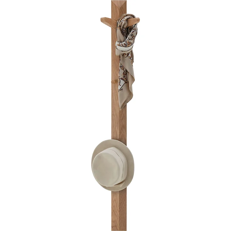 BANTRY Garderobenpaneel - 1 Leiste Höhe 120 cm / Eiche natur geölt / ohne Ablage – Bild 34