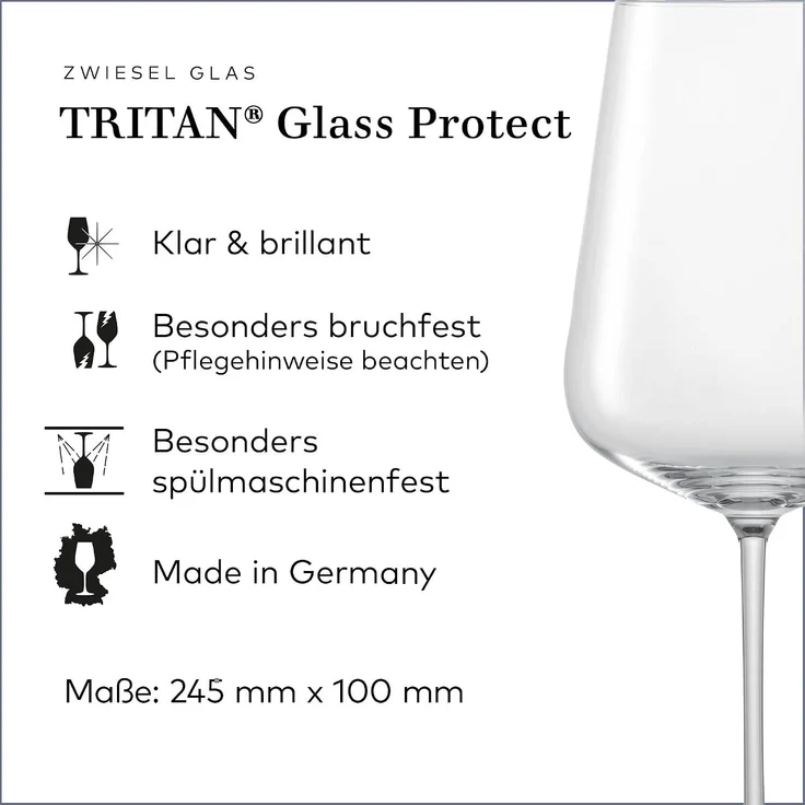 Zwiesel Glas VERVINO Chardonnay & Bordeaux Weingläser 4er Set Limited Edition – Bild 10