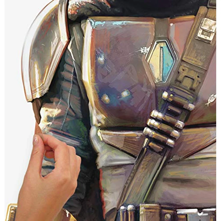 Star Wars Mandalorian Riesen-Wandaufkleber – Bild 6