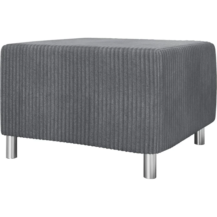 MIRJAN24 Polsterhocker Dover Cord, 65x56x42 cm – Bild 5