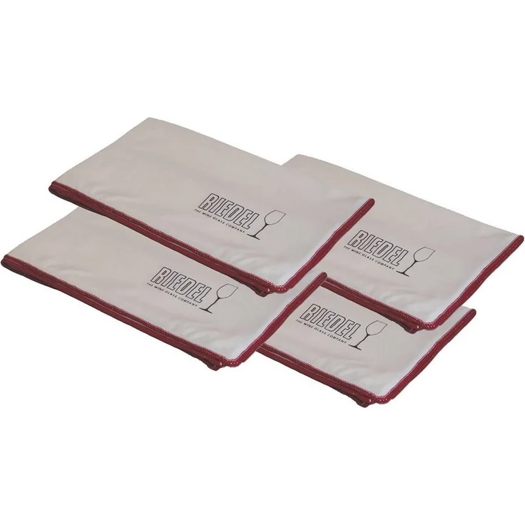 Riedel Mikrofaser Poliertuch Glasreinigungstuch 4er Set – Bild 2