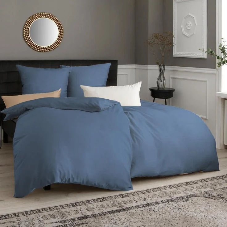 Seitenschläferbezug Mikrofaser 40 x 145 cm 2 Stück Hellblau – Bild 5