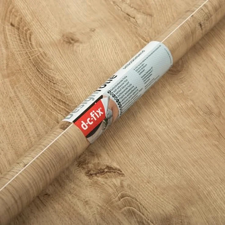 d-c-fix Möbel-Klebefolie Ribbeck Oak 45 cm x 15 m Holzoptik Folie | abwaschbare und selbstklebende Deko-Folie für Küche, Schrank, Tisch & Fensterbank - modern & nachhaltig – Bild 5