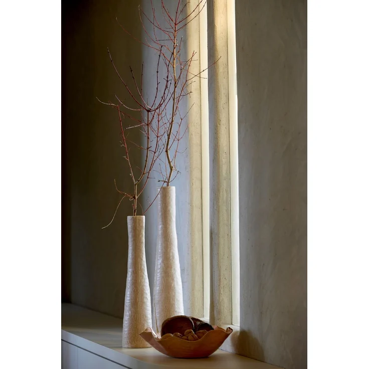 Light&Living Vase 'SETIMMO', Keramik hellbraun, 11 x 45 x 11 cm – Bild 2