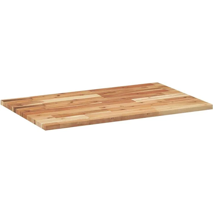 vidaXL Tischplatte Rechteckig 100x50x2 cm Massivholz Akazie 4008820 – Bild 8