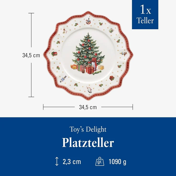 Villeroy & Boch Toy's Delight Platzteller ø 34,5 cm – Bild 3
