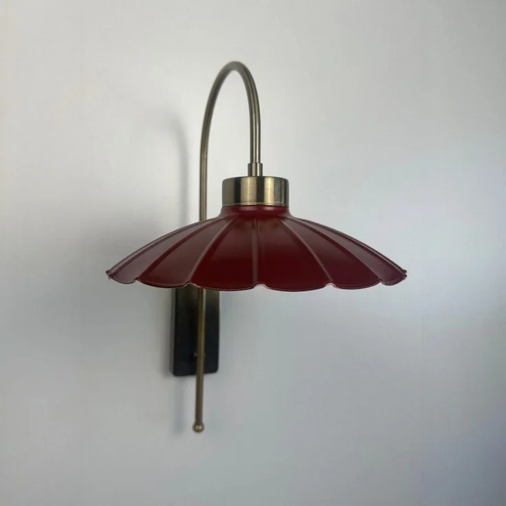 Bamyum Wandleuchte Risso Vintage Metall Wandleuchte, ohne Leuchtmittel – Bild 2
