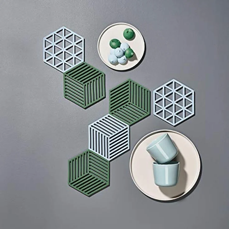 Zone Denmark Hexagon Desert Topf-Untersetzer Silikon – Bild 5