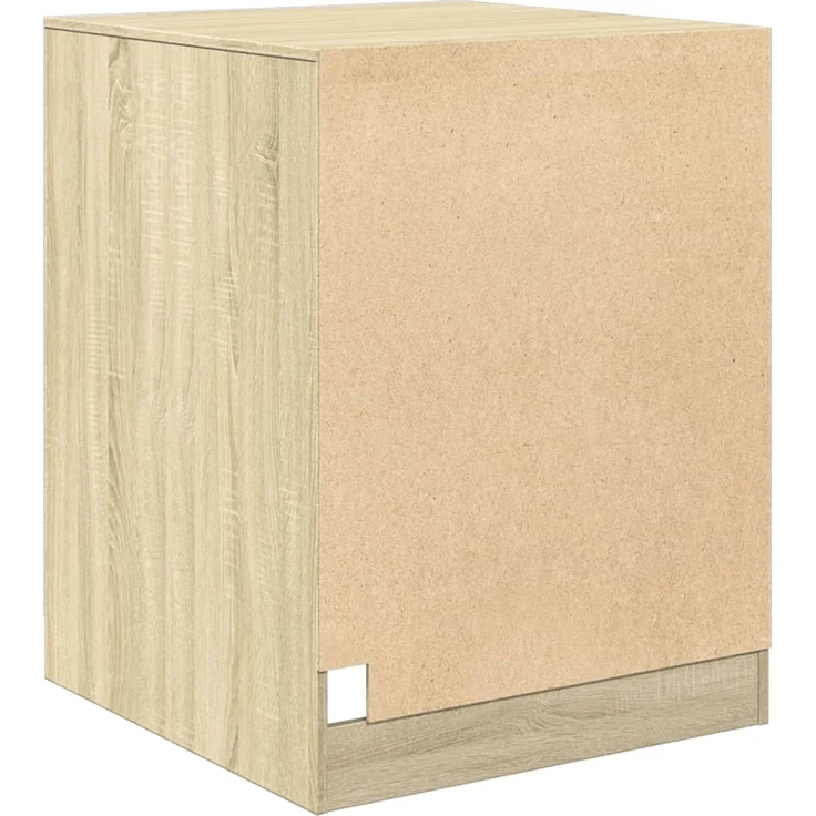 vidaXL Waschmaschinenschrank, Holz, 91,5 x 70,5 x 71,5 cm, Sonoma Eiche – Bild 7