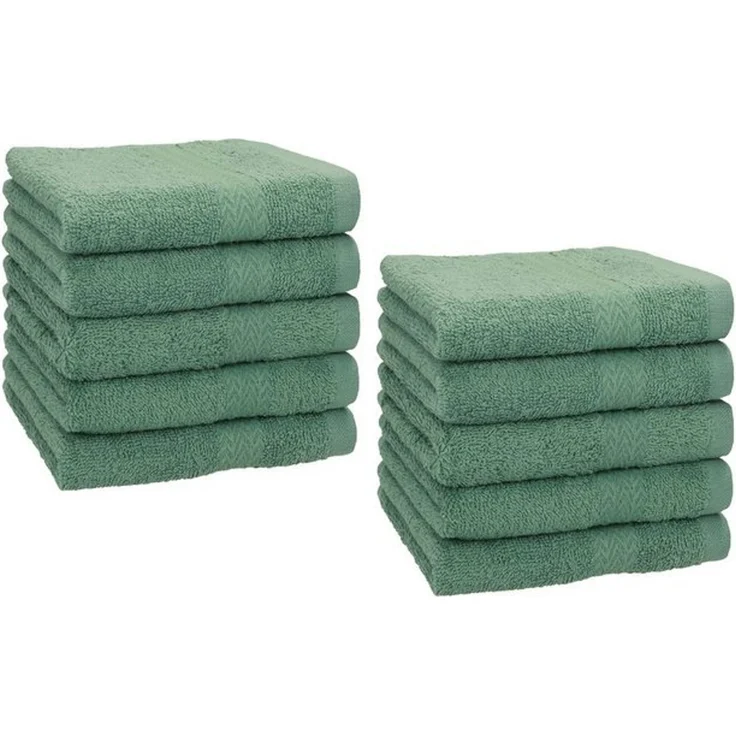 Betz Seiftuch 10 Stück Premium Seiflappen-Set 30x30 cm, (Set, 10-St) – Bild 4