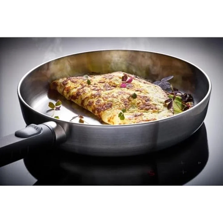 Woll Logic Steel Steel-Wok, Ø 30 cm, 10 cm hoch abnehmbarer Stiel – Bild 5