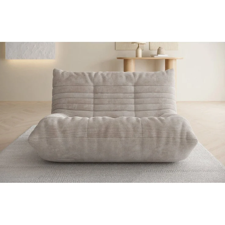 Luxusbetten24 Sofa Designer 2 Sitzer Sofa Calmo, in weichem Cord – Bild 3