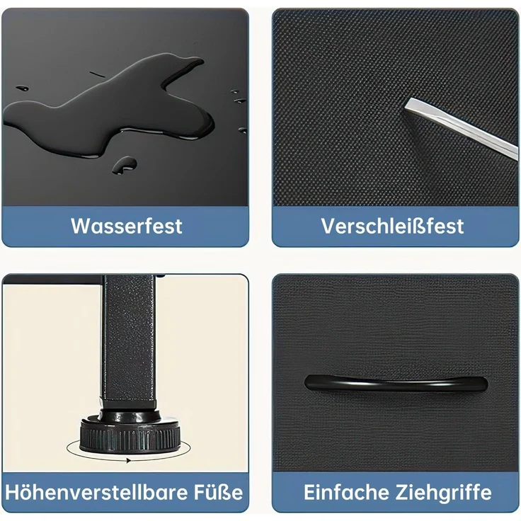SURFOU Wandregal Regal wand 3+1 Stück Hängeregal Schweberegal Küche Holzregal, für Wohnzimmer, Küche, Arbeitszimmer, Badezimmer, Regalbrett 2 Montagemöglichkeiten, Regal zur Präsentation – Bild 7