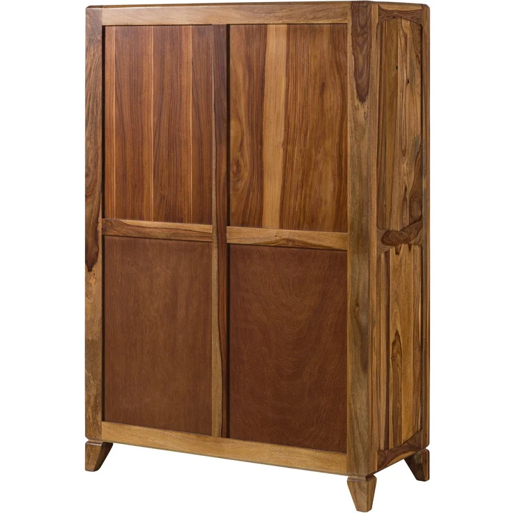 Highboard Sheesham 100x45x150 braun lackiert ANCONA #130 – Bild 10