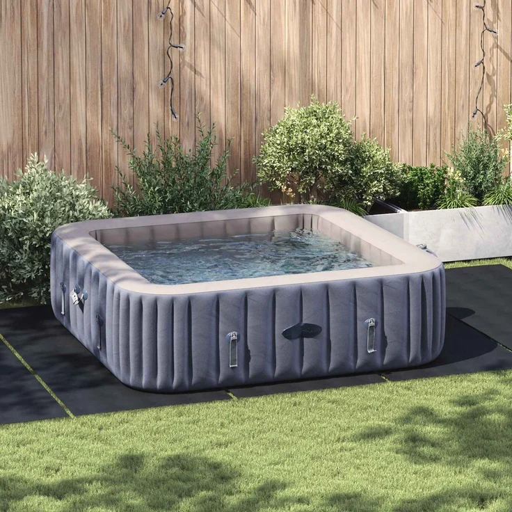 vidaXL Bodenfolie für Pools 550 x 280 x 0,1 cm Rechteckig Vliesstoff 42009124 – Bild 1