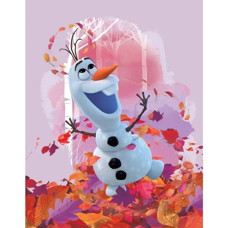 BERONAGE Kinderteppich Frozen Die Eiskönigin Olaf Summer Spiel-Teppich 100x133 cm, rechteckig, Höhe: 10 mm, rutschfest