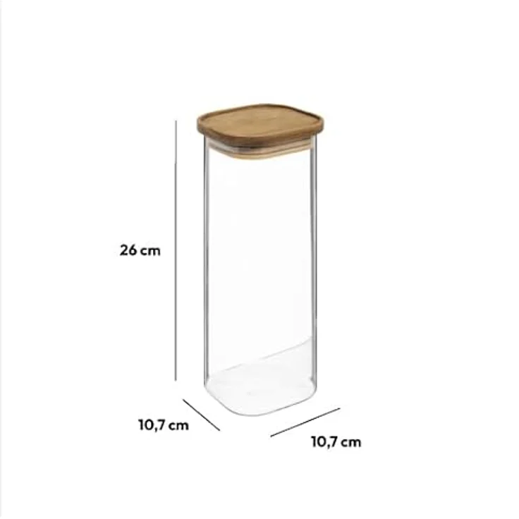 5five Glas-Frischhaltedose für Lebensmittel luftdicht 2 l – Bild 7