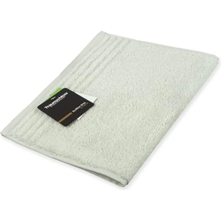 Traumschloss Gästehandtuch Premium-Line, Frottier (1-St), 100% amerikanische Supima Baumwolle mit 600g/m², Hellgrau – Bild 2