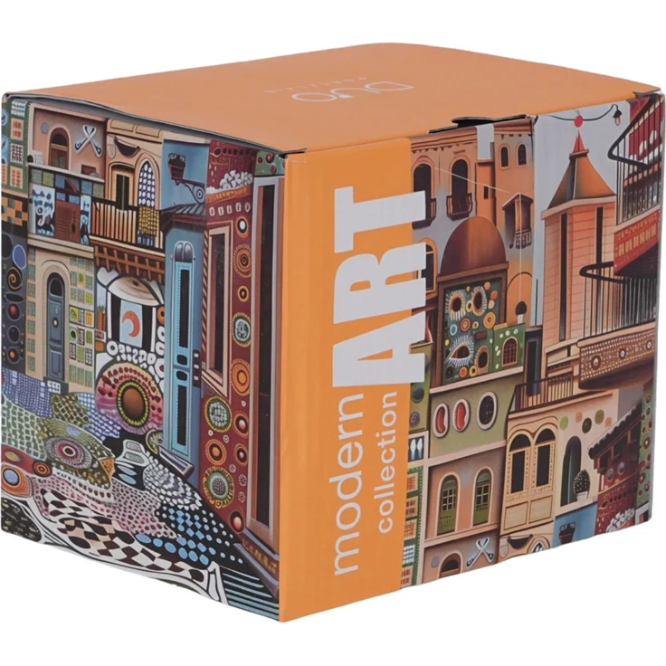 DUO Becher 450 ml MODERN SWEET CITY New Bone China Porzellan – Bild 5