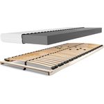 Matratzenset Betten-ABC KSP-500, 140 x 220 cm, H3 + Lattenrost Max 1 NV MZV